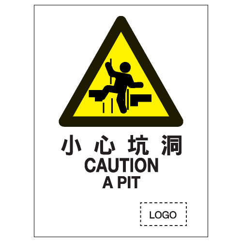 危險警告類安全標誌貼紙 W15 印刷服務