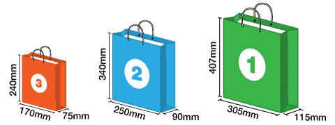 紙袋尺寸示意圖