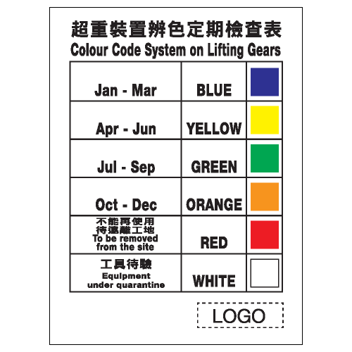 安全條件類安全標誌貼紙 S016 印刷服務