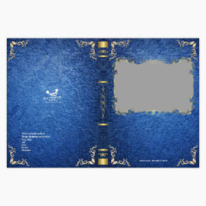 個人化 A5筆記薄 DSA P003A 藍色