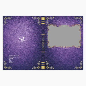 個人化 A5筆記薄 DSA P003A 紫色