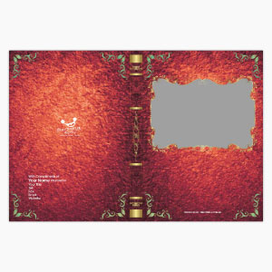 個人化 A5筆記薄 DSA P003A 紅色