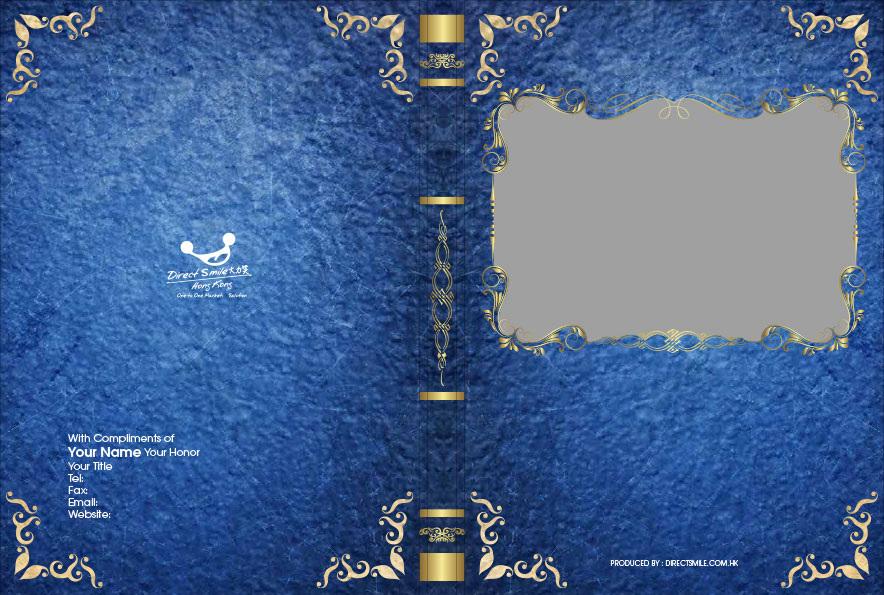 個人化 A5筆記薄 DSA P003A 藍色