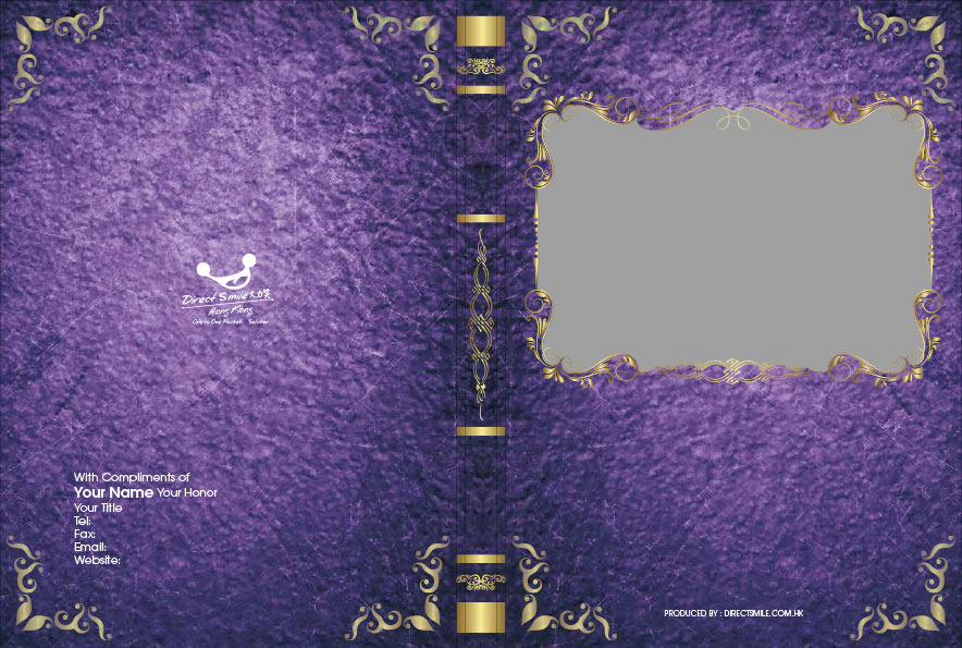 個人化 A5筆記薄 DSA P003A 紫色