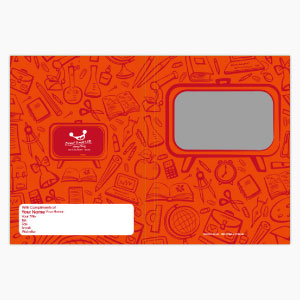 個人化 A5筆記薄 DSA P003B 橙色