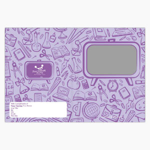 個人化 A5筆記薄 DSA P003B 紫色