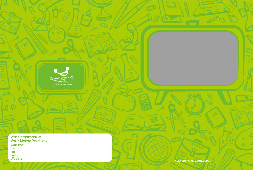 個人化 A5筆記薄 DSA P003B 綠色