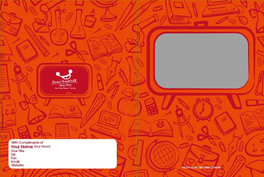 個人化 A5筆記薄 DSA P003B 橙色