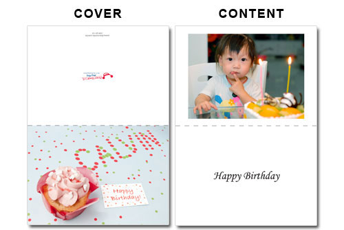 生日咭編排