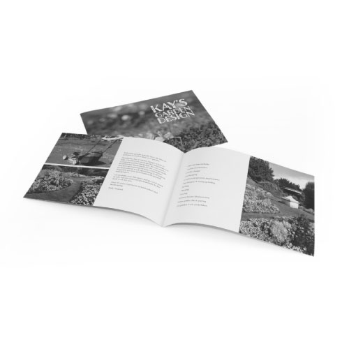 數碼印刷橫度黑白騎馬釘書刊 A4