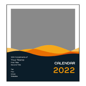 DSA03 迷你透明盒月曆 (2022 快速落單月曆) 設計 A 封面