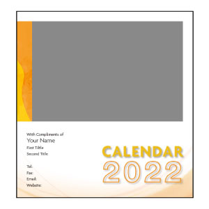 DSA03 迷你透明盒月曆 (2022 快速落單月曆) 設計 B 封面