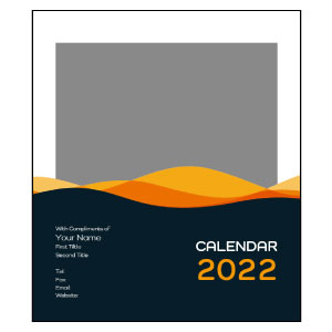 DSA04 透明盒月曆 (2022 快速落單月曆) 設計 A 封面