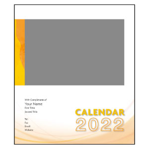 DSA04 透明盒月曆 (2022 快速落單月曆) 設計 B 封面