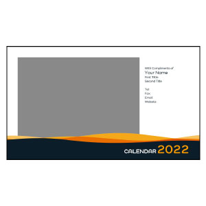 DSA05 長形透明盒月曆 (2022 快速落單月曆) 設計 A 封面