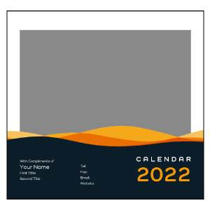 DSA09 6x7座枱月曆 (2022 快速落單月曆) 設計 A 封面