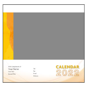 DSA09 6x7座枱月曆 (2022 快速落單月曆) 設計 B 封面
