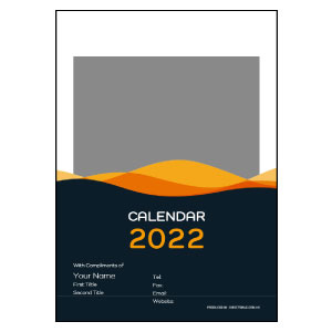 2022年 DSA14 A6月曆記事本 設計 A - 01