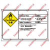 化學類安全標誌貼紙 CL11 印刷服務