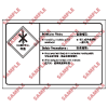 化學類安全標誌貼紙 CL14 印刷服務