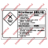 化學類安全標誌貼紙 CL16 印刷服務