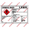化學類安全標誌貼紙 CL22 印刷服務