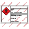 化學類安全標誌貼紙 CL29 印刷服務