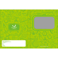 個人化 A5筆記薄 DSA P003B --- 綠色