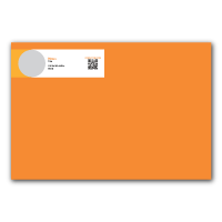 DSA-FR 創意專案資料夾 款式A 橙色底面