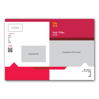 DSA-FR 創意專案資料夾 款式A 紅色封面