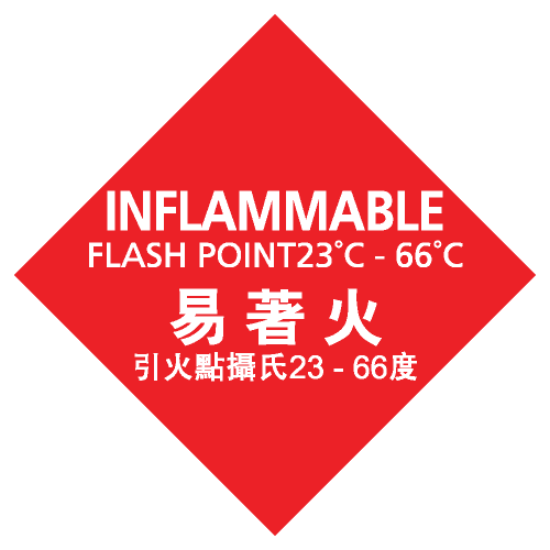 化學類安全標誌貼紙 C9 印刷服務
